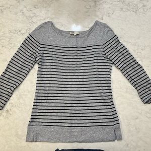3/4 Striped Tee